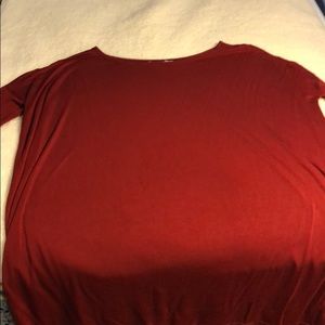 Red piko top